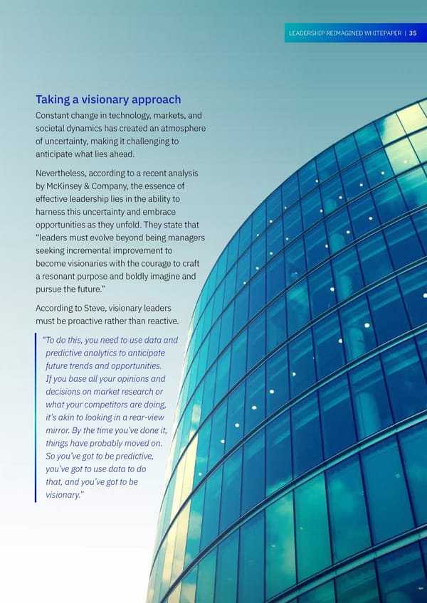 Whitepaper - Leadership Reimagined - Page 35